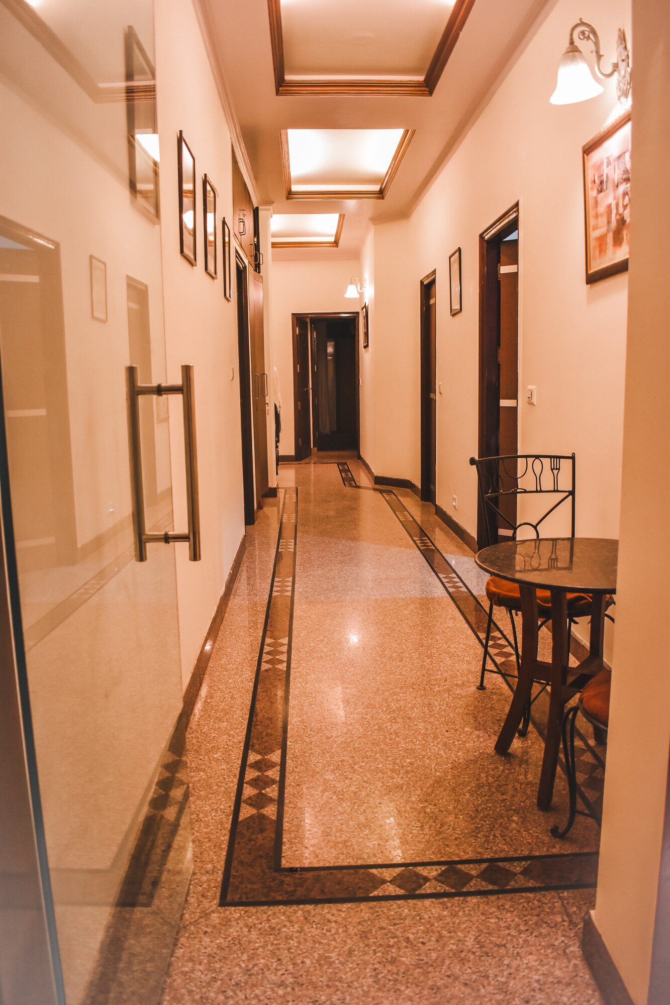 Mountain view terrace